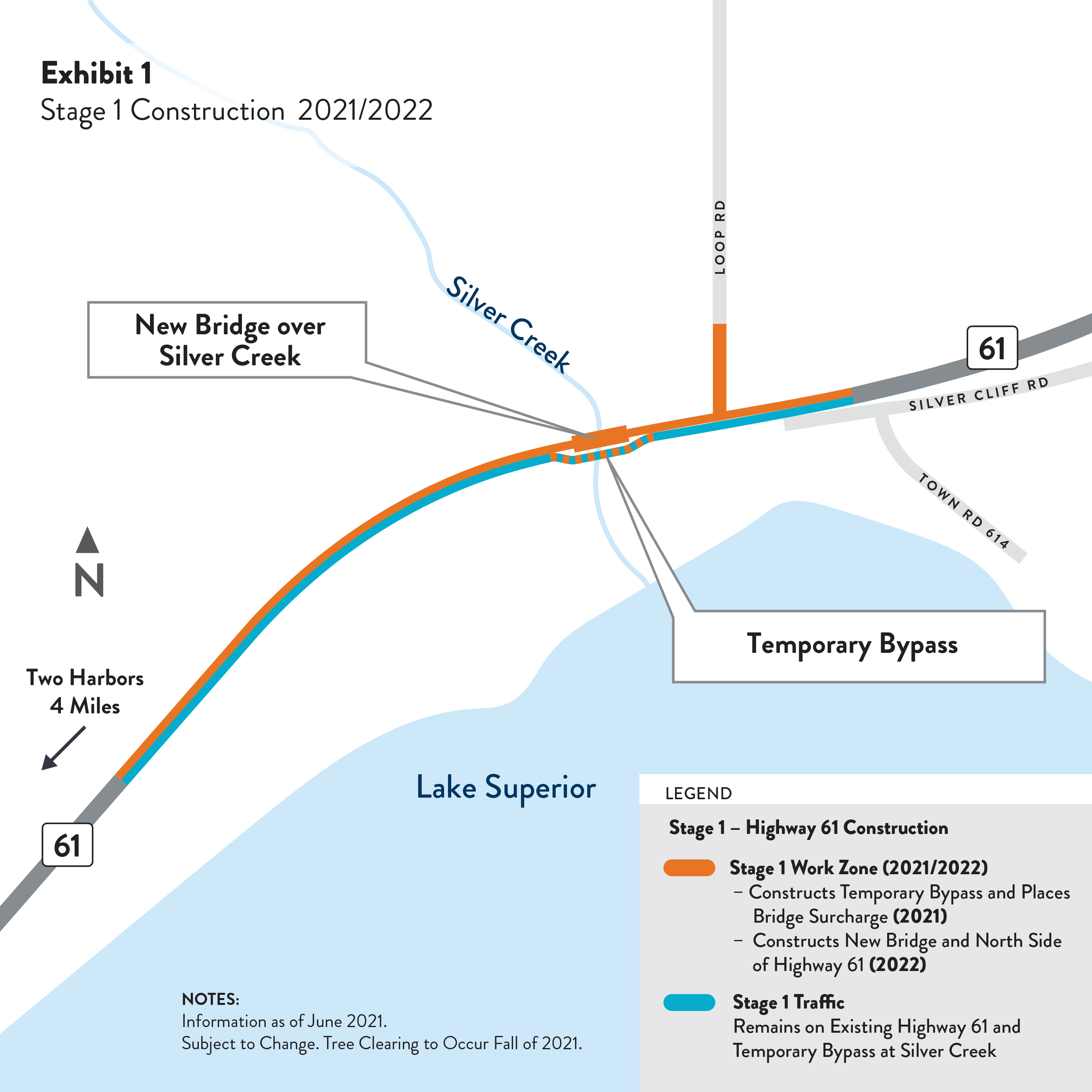 Silver Creek Stage 1 map