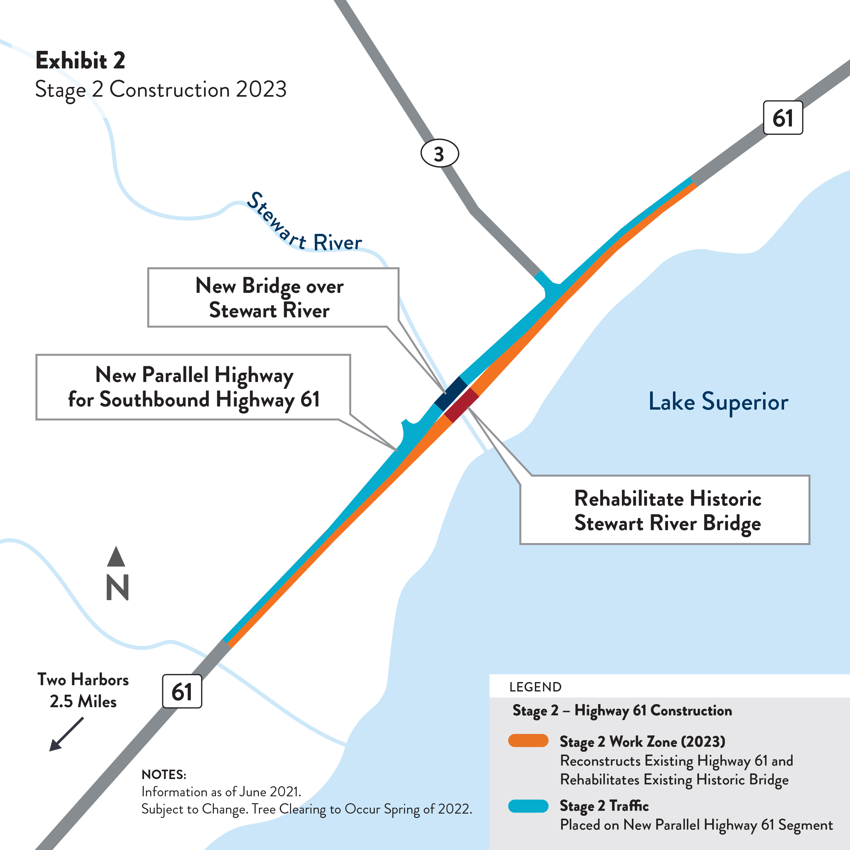 Stewart River Stage 2 map