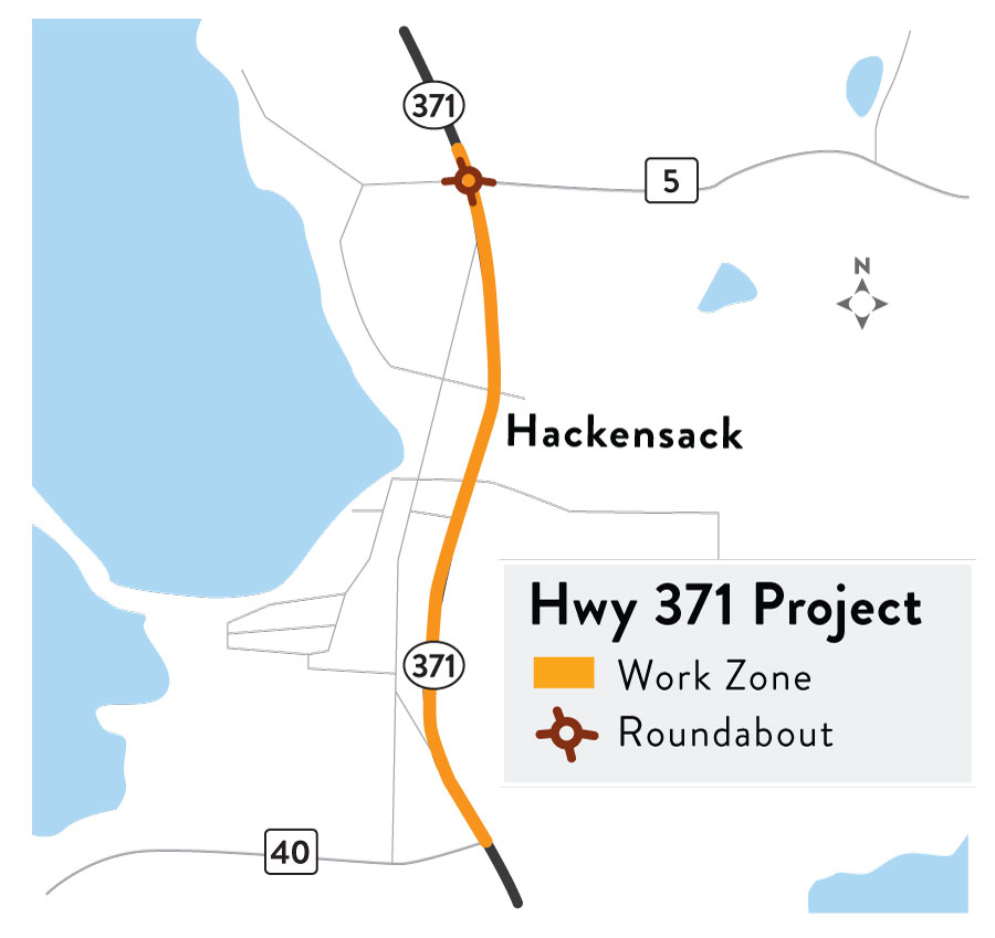 Click to enlarge Map of project limits