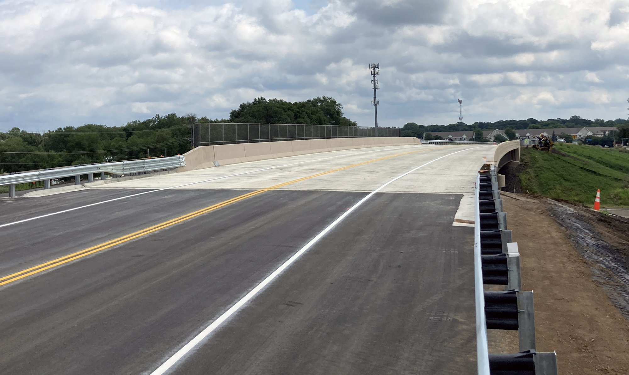 Hwy 15 and Co. Rd. 137 bridge completed image. Hwy 15 and Co. Rd. 137 bridge completed image.
