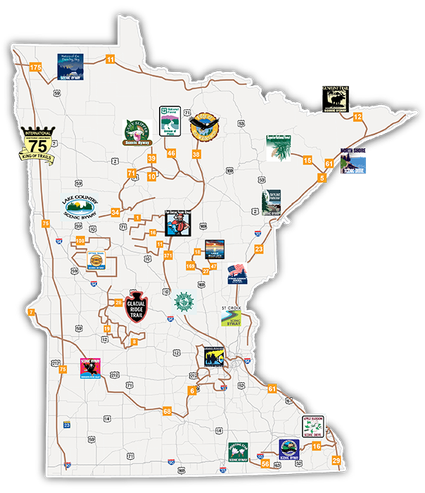 Scenic Byways interactive map