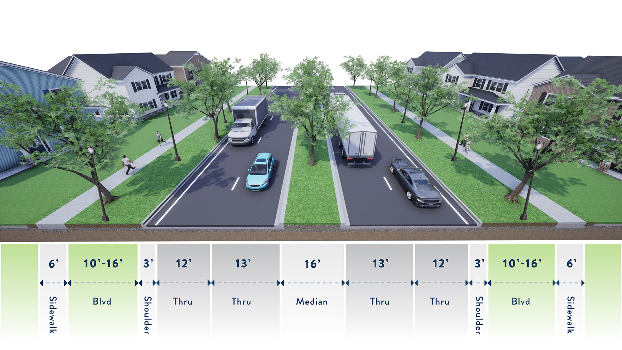 Highway 169 Revitalization project location map
