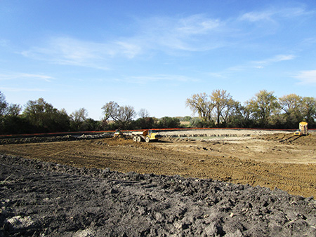 Willmar Wye Project Willmar Wye project - excavation northeast of Hwy 40 and CR 55, view 2